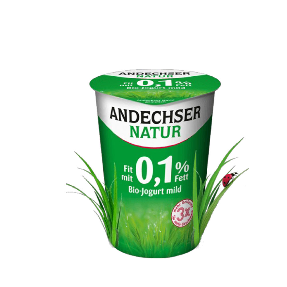 Andechser Bio-Jogurt mild 0,1 %
