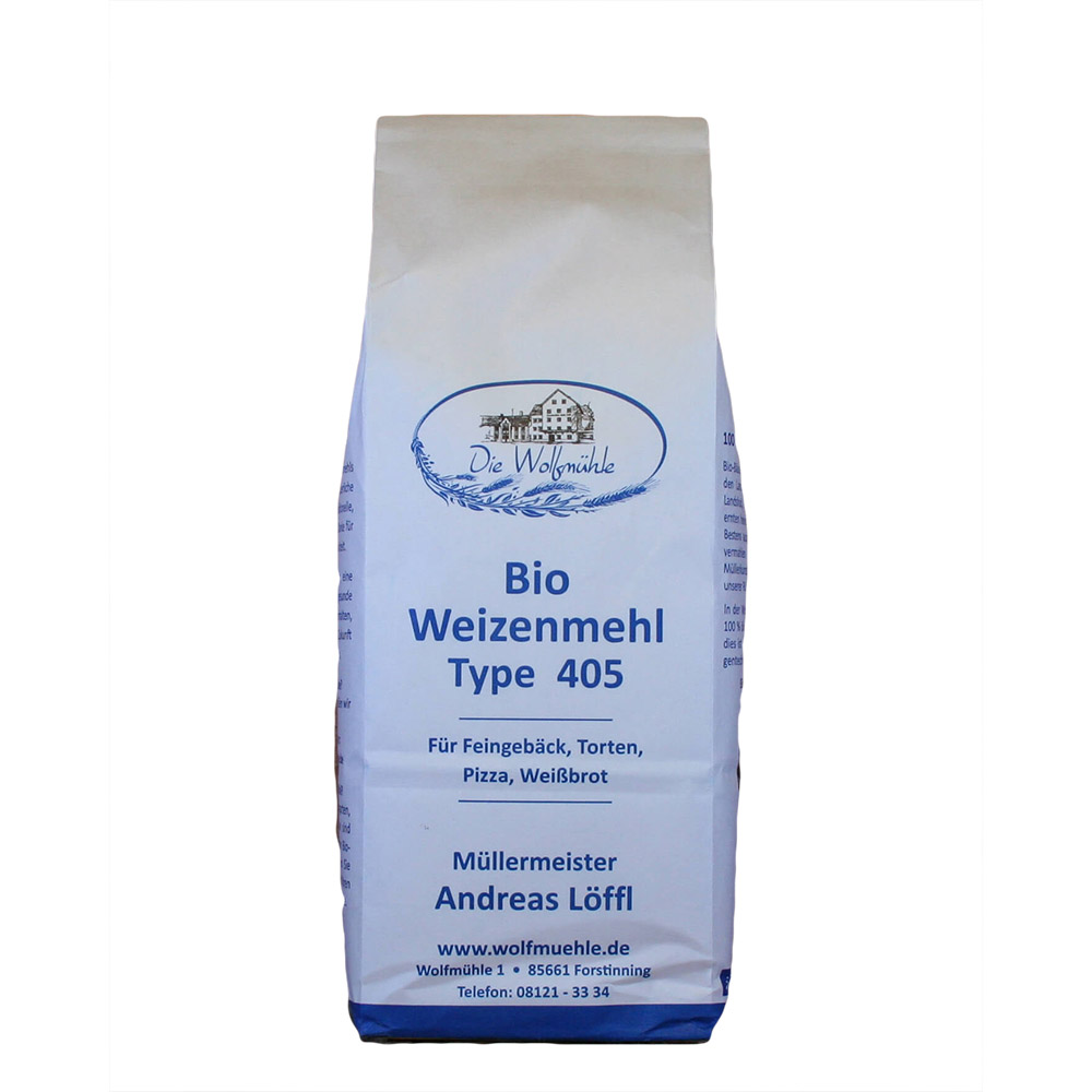 Bio Weizenmehl Typ 405 - 1 kg