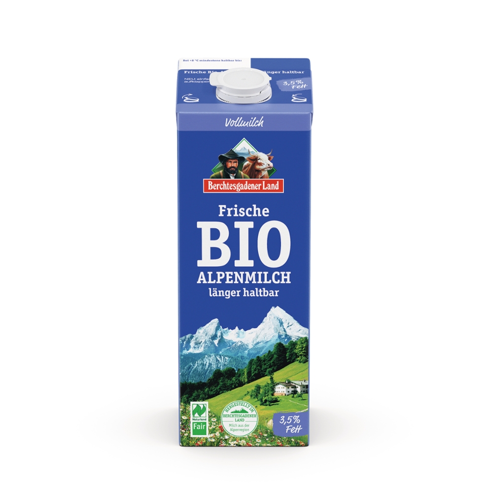 Frische Alpenmilch 3,5% Fett (länger haltbar) 