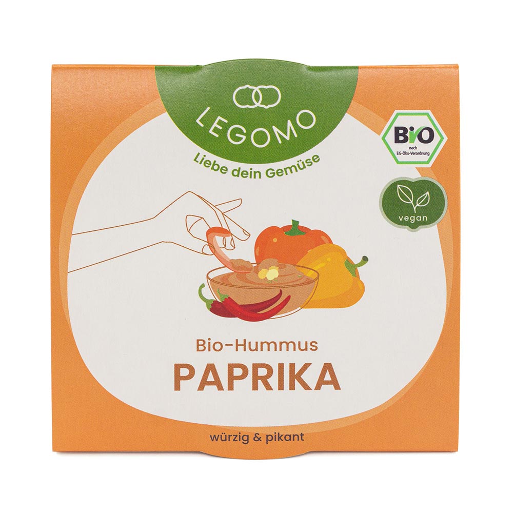 Bio-Hummus Paprika