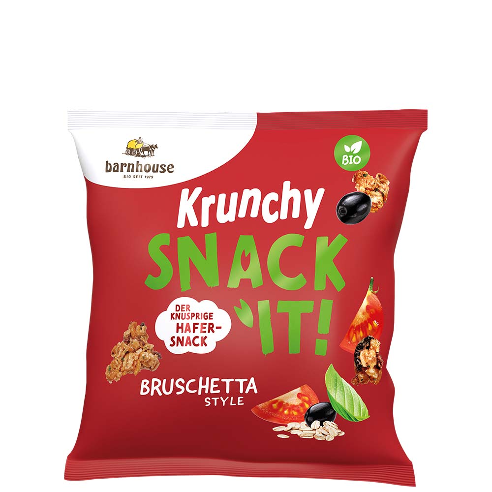 Krunchy Snack it! Bruschetta Style