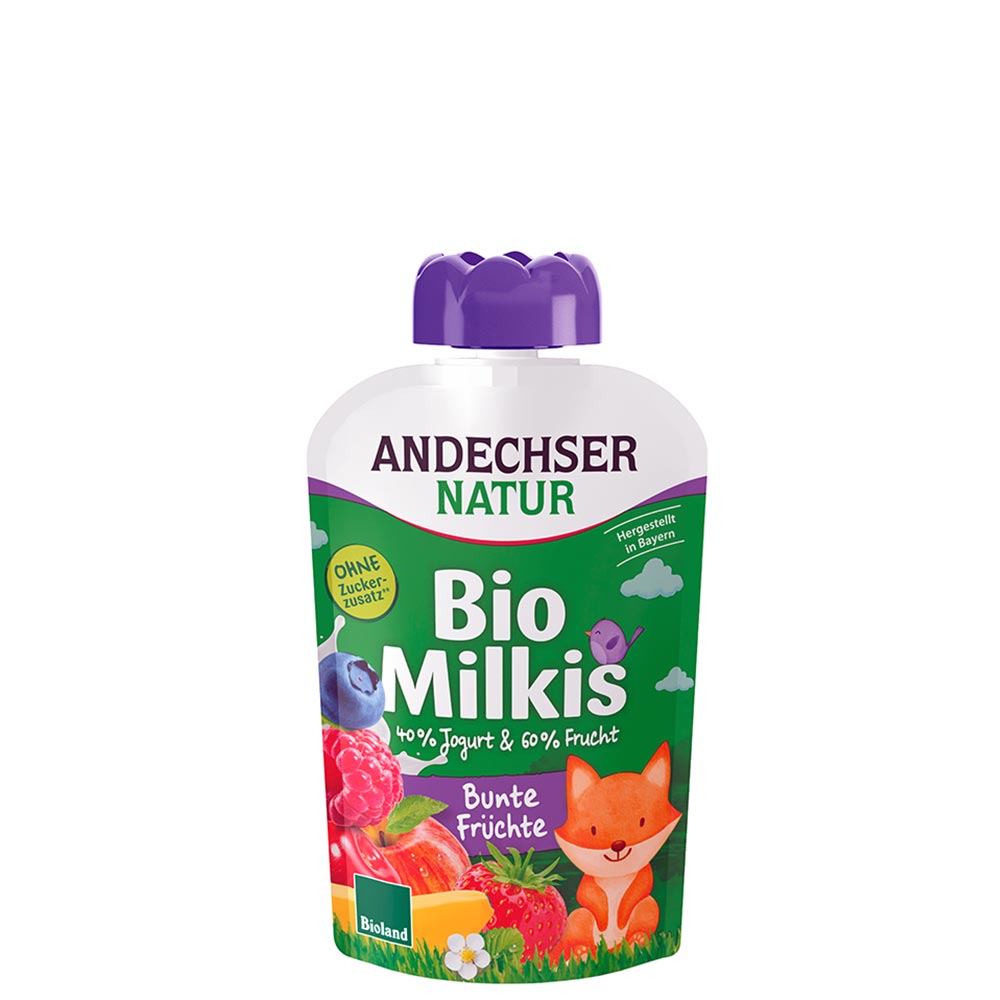 Andechser Natur Bio-Milkis Bunte Früchte