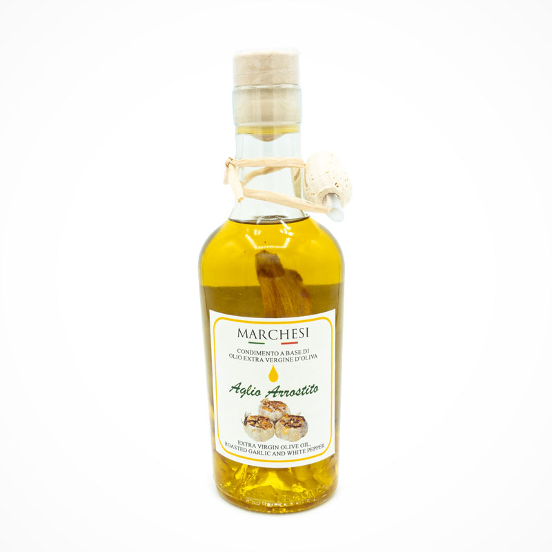 Olivenöl gerösteter Knoblauch