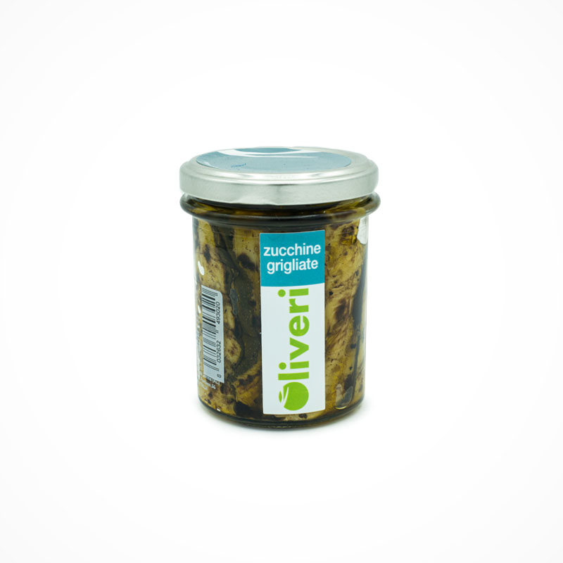 Antipasti - Zucchini gegrillt in Olivenöl
