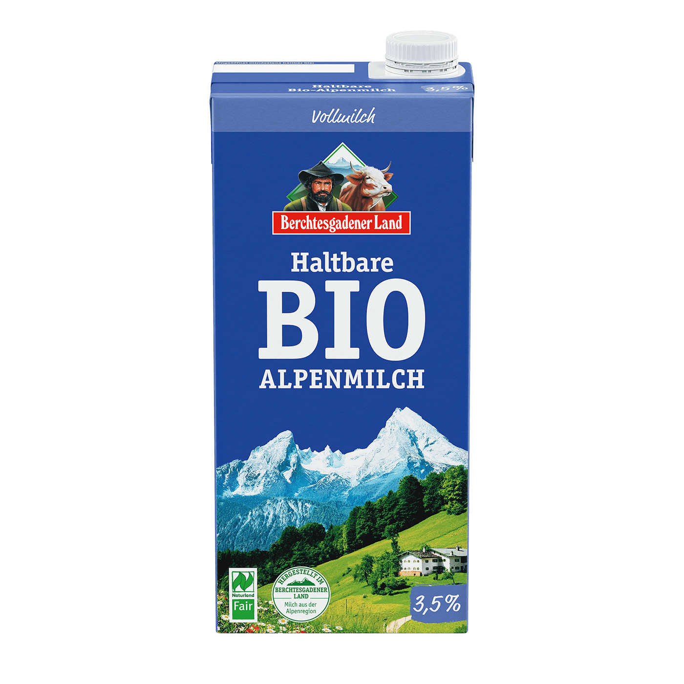 Haltbare Alpenmilch 3,5% Fett
