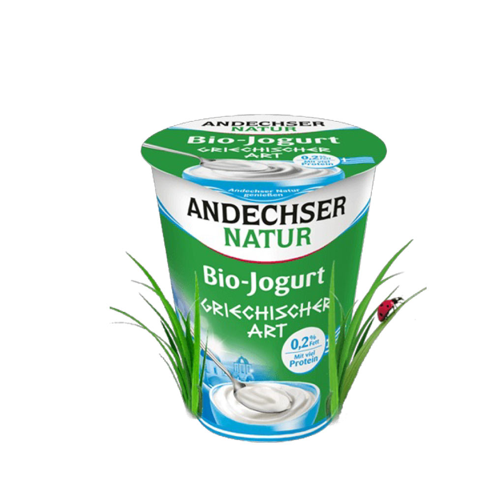 Andechser Bio-Jogurt griechischer Art Natur 0,2 %