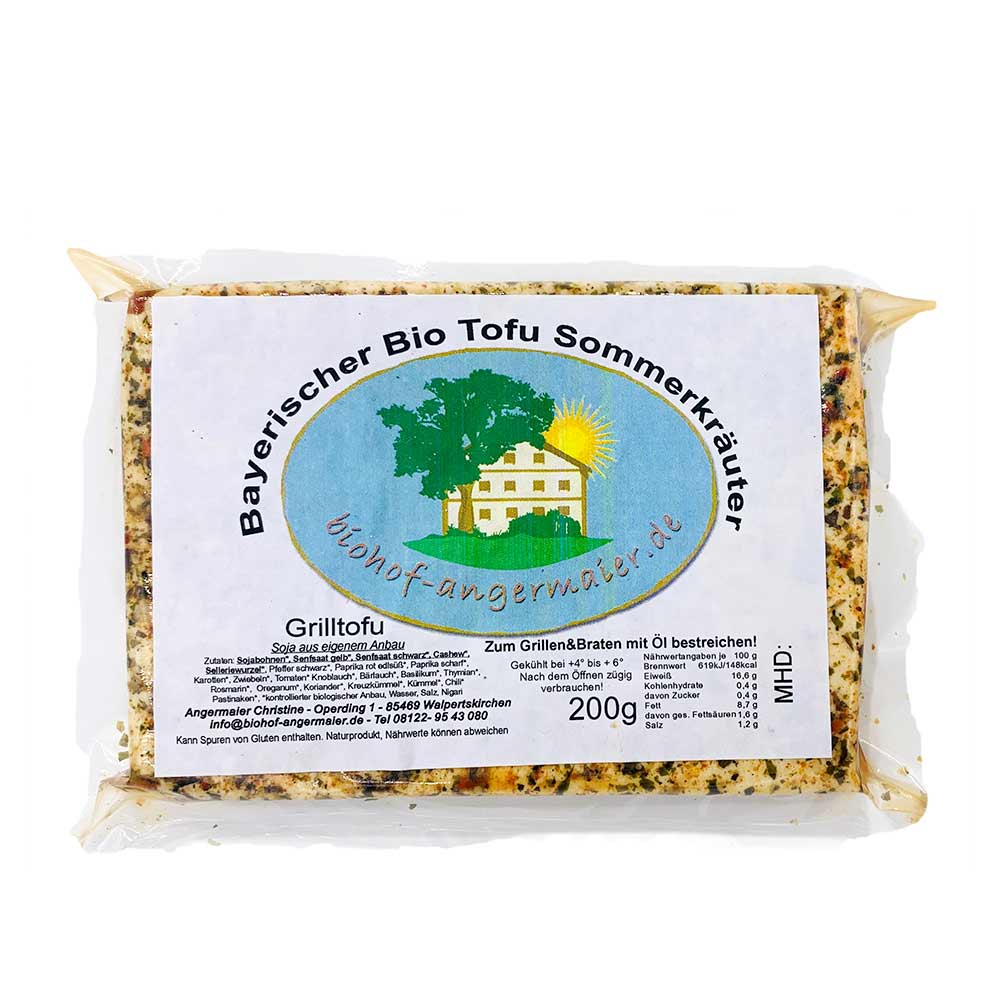 Bayerischer Tofu Sommerkräuter