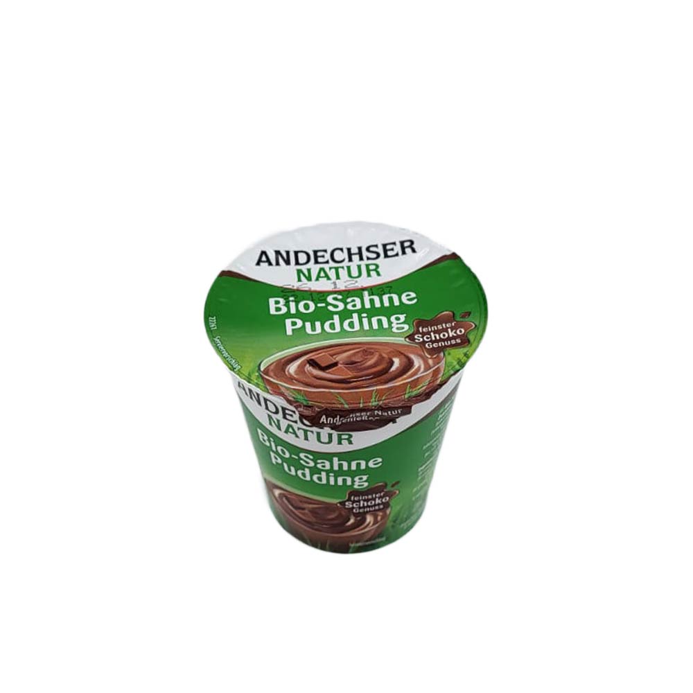 Andechser Bio Sahne Pudding Schoko 10% Fett