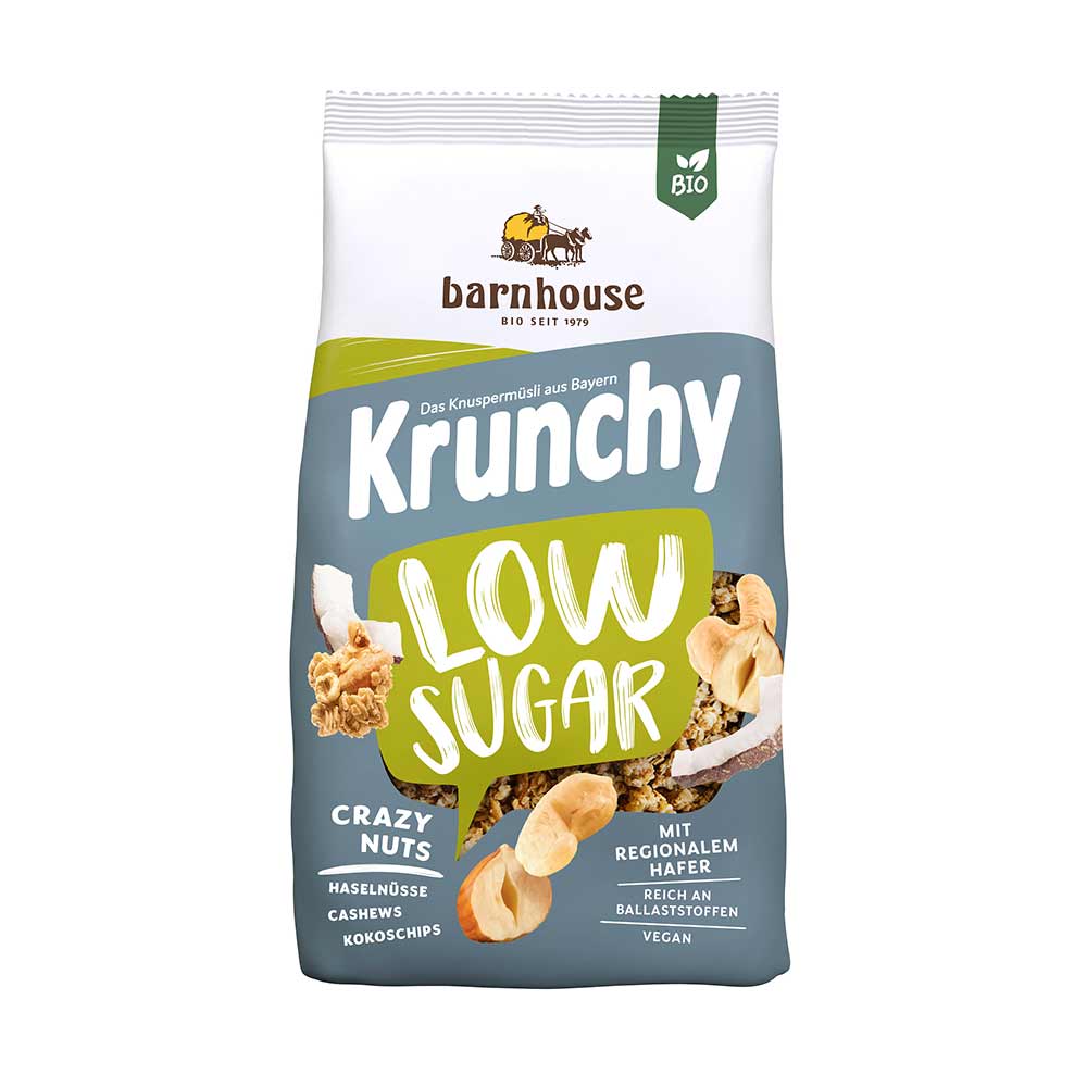 Krunchy Müsli Low Sugar Crazy Nuts
